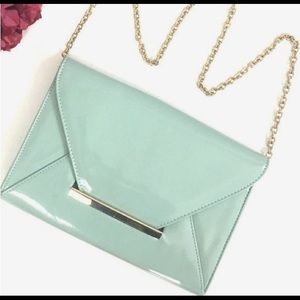 Mint ALDO Clutch